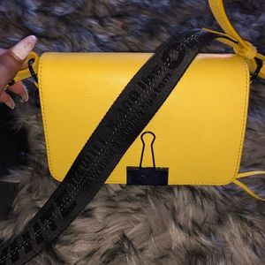 Off white crossbody bag